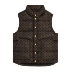 CELINE QUILTED VEST IN MONOGRAM NYLON
