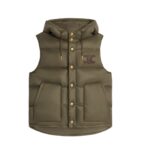 CELINE SLEEVELESS DOWN JACKET IN LIGHTWEIGHT NYLON