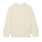 CELINE TRIOMPHE CREW NECK SWEATER IN MOHAIR AND SILK