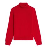 CELINE TURTLENECK SWEATER IN SCOTTISH CASHMERE RED