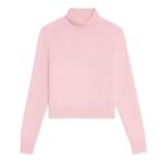 CELINE TURTLENECK SWEATER IN SCOTTISH CASHMERE LIGHT PINK