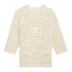 CELINE TRIOMPHE BAJA IN CROCHETED WOOL