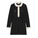 CELINE MINI TRAPEZE DRESS IN WOOL JERSEY