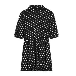 CELINE MINI DRESS IN VISCOSE SABLÉ