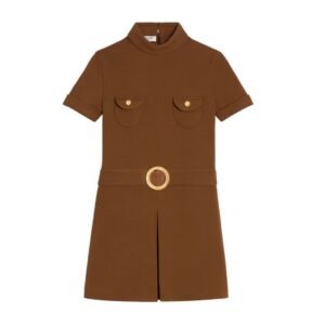 CELINE MINI DRESS IN WOOL JERSEY