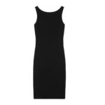CELINE PENCIL DRESS IN GAUFFERED DOUBLE WOOL