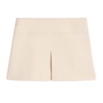 CELINE TRAPEZE MINI SKIRT IN CASHMERE TWEED
