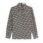 CELINE LAVALIERE BLOUSE WITH BOW IN SILK