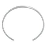 CELINE TORSION BRACELET IN WHITE GOLD AND DIAMONDS