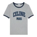 CELINE PARIS 70S T SHIRT IN COTTON JERSEY