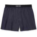 TOM FORD COTTON BOXERS DARK GREY