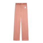 CELINE TRIOMPHE ATHLETIC PANTS IN SATIN