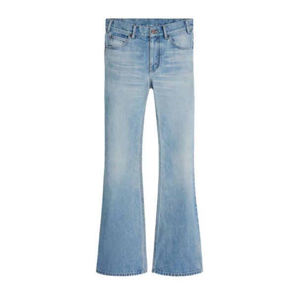 CELINE MARCO JEANS IN BLUE ECLIPSE WASH DENIM