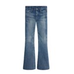 CELINE MARCO JEANS IN DARK UNION WASH DENIM