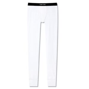 TOM FORD COTTON LONG JOHNS WHITE