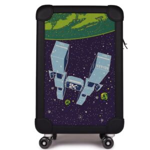 HERMÈS RMS ODYSSEY CABINE 55 ROLLING SUITCASE MULTICOLOR CANVAS