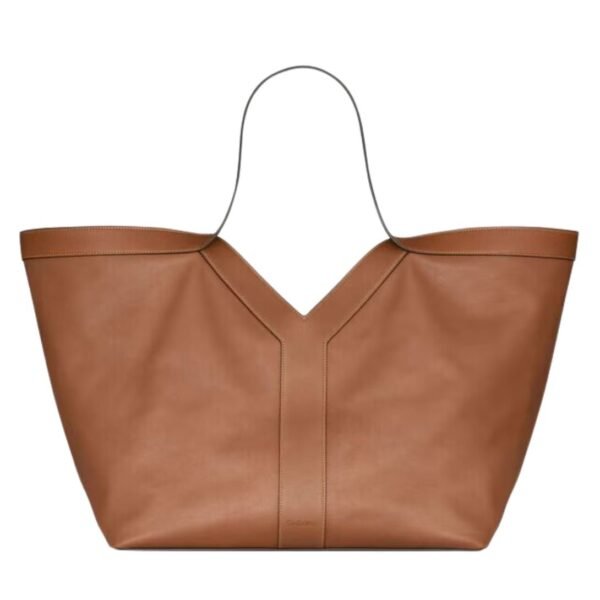SAINT LAURENT Y TOTE IN LEATHER