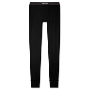 TOM FORD COTTON LONG JOHNS BLACK