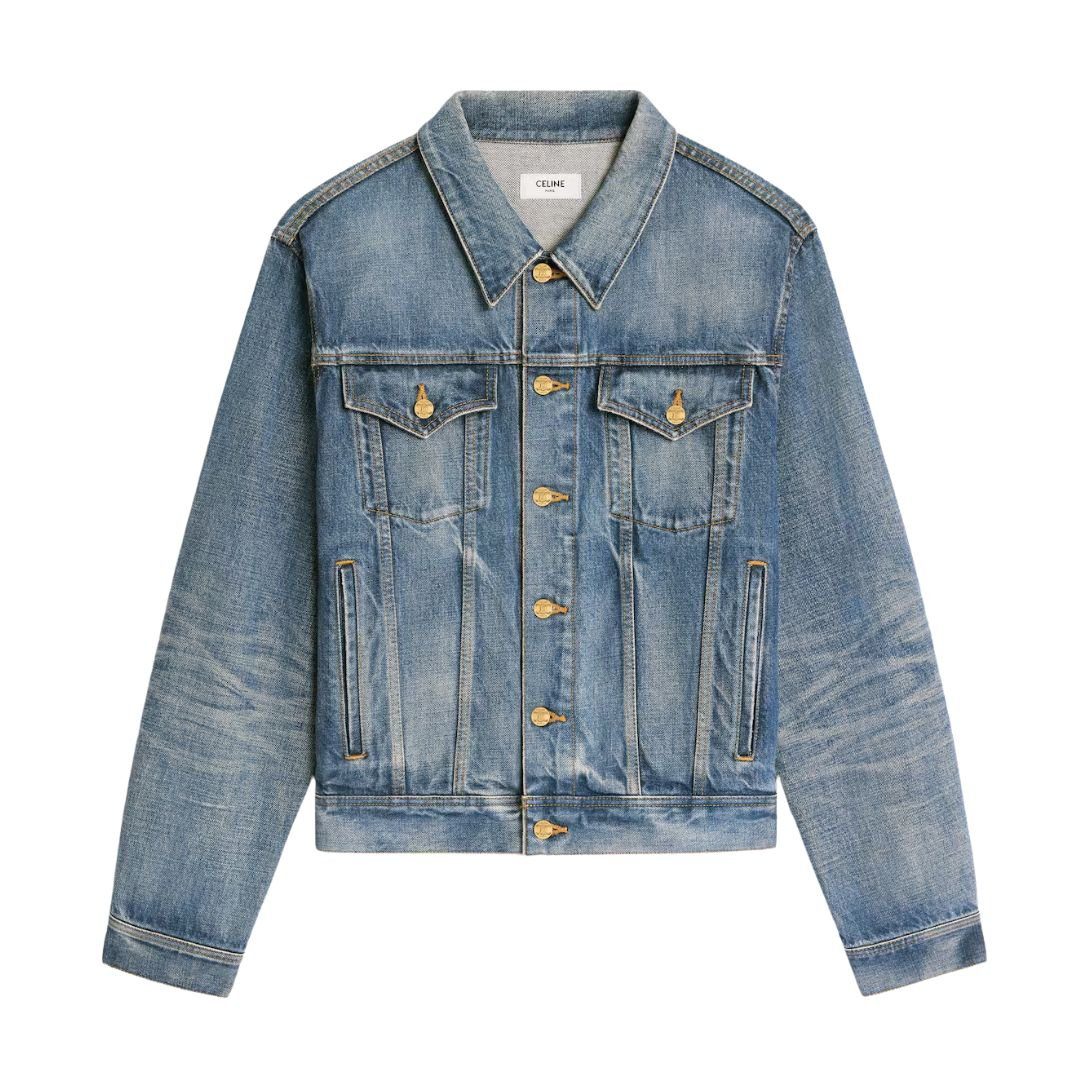 1-616-2.jpg CELINE OVERSIZED TRUCKER JACKET IN UNION WASH DENIM