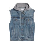 CELINE TRUCKER JACKET IN UNION WASH DENIM