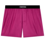 TOM FORD SILK BOXERS RASPBERRY
