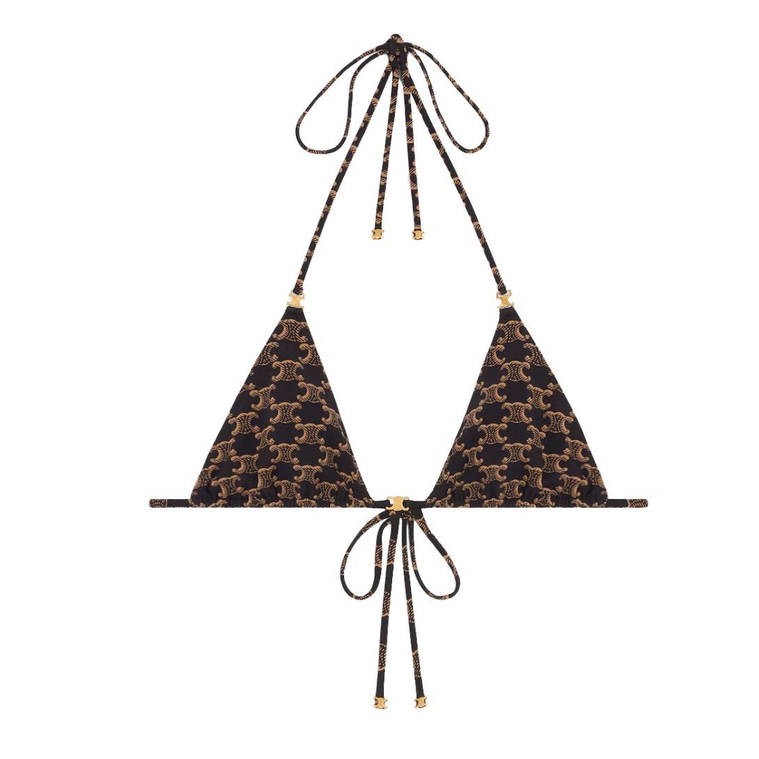 1-622-2.jpg CELINE TRIANGLE TOP IN MONOGRAM MATTE JERSEY