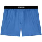 TOM FORD SILK BOXERS COBALT BLUE