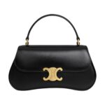 CELINE TEEN CELINE LOLA IN SHINY CALFSKIN BLACK