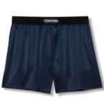 TOM FORD SILK BOXERS DEEP OCEAN