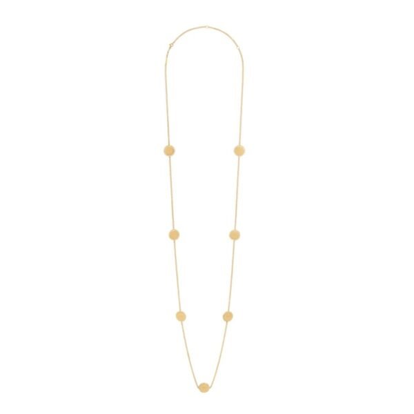 CELINE HEIRLOOMS MÉDAILLE SAUTOIR IN BRASS WITH GOLD FINISH