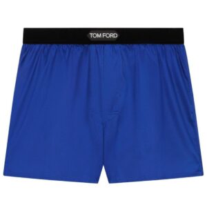 TOM FORD SILK BOXERS BLUE