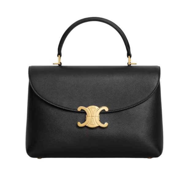 CELINE MEDIUM NINO BAG IN SUPPLE GRAINED CALFSKIN BRONZE - Image 2