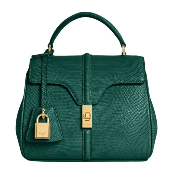 CELINE MINI 16 IN LIZARD PALE BEIGE - Image 2