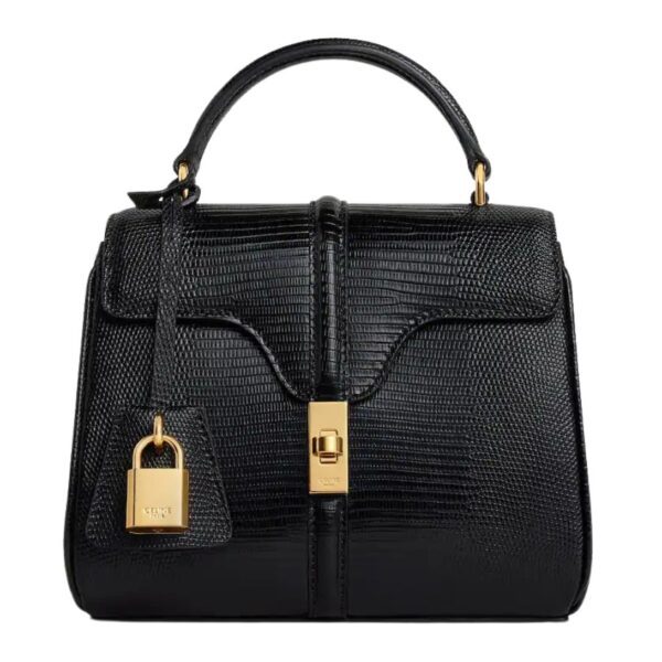CELINE MINI 16 IN LIZARD