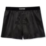 TOM FORD SILK BOXERS BLACK