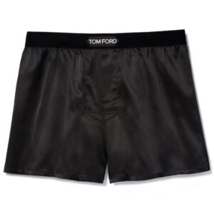 TOM FORD SILK BOXERS BLACK