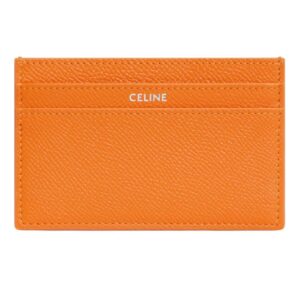 CELINE MEDIUM CARD HOLDER IN GRAINED CALFSKIN