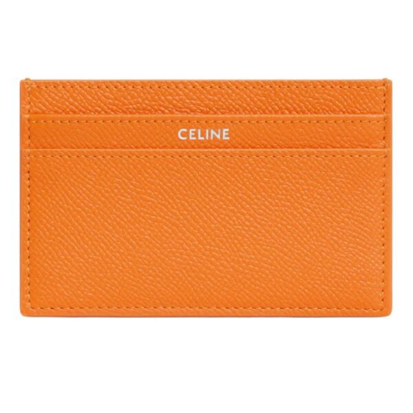 CELINE MEDIUM CARD HOLDER IN GRAINED CALFSKIN