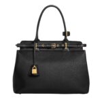 CELINE CONTI BAG IN SUPPLE GRAINED CALFSKIN BLACK