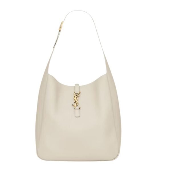 SAINT LAURENT LE 5 À 7 SUPPLE LARGE IN GRAINED LEATHER