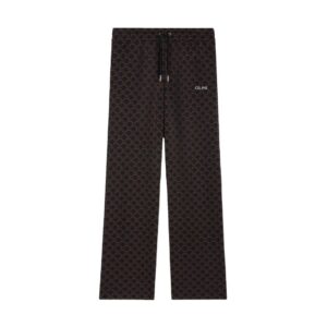 CELINE TRACKSUIT PANTS IN DOUBLE FACE JERSEY