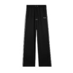 CELINE TRACKSUIT PANTS IN DOUBLE FACE JERSEY BLACK-WHITE