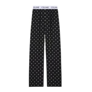 CELINE PAJAMA PANTS IN PRINTED VISCOSE