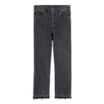 CELINE WESLEY JEANS IN CHARCOAL WASH DENIM