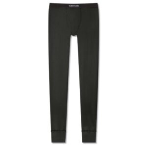 TOM FORD COTTON LONG JOHNS MILITARY GREEN