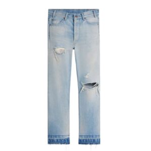 CELINE WESLEY JEANS IN EASTSIDE DISTRESSED DENIM