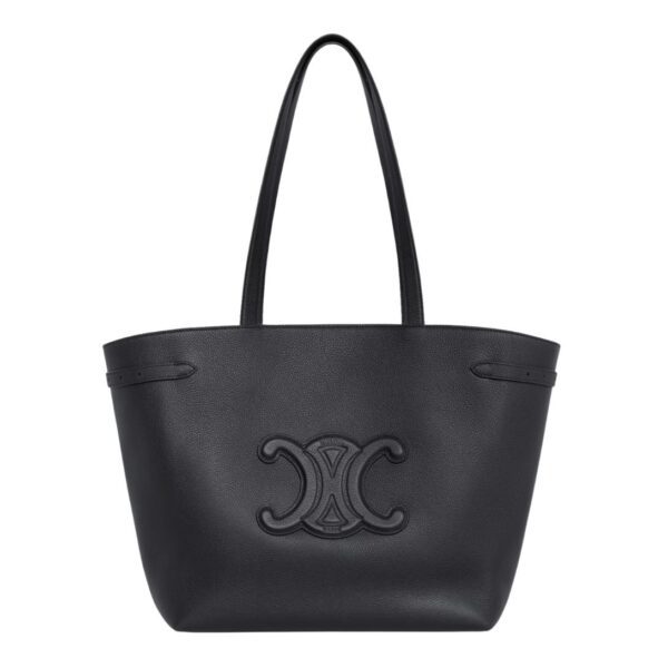 CELINE MEDIUM CABAS ANAÏS CUIR TRIOMPHE IN GRAINED CALFSKIN TAN - Image 2