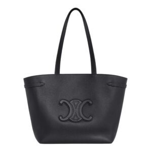 CELINE MEDIUM CABAS ANAÏS CUIR TRIOMPHE IN GRAINED CALFSKIN PALE BEIGE