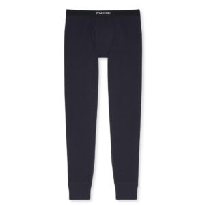 TOM FORD COTTON LONG JOHNS EBONY