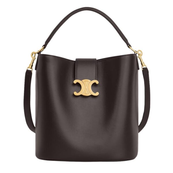 CELINE MEDIUM LOUISE BAG IN SMOOTH CALFSKIN TAN - Image 2